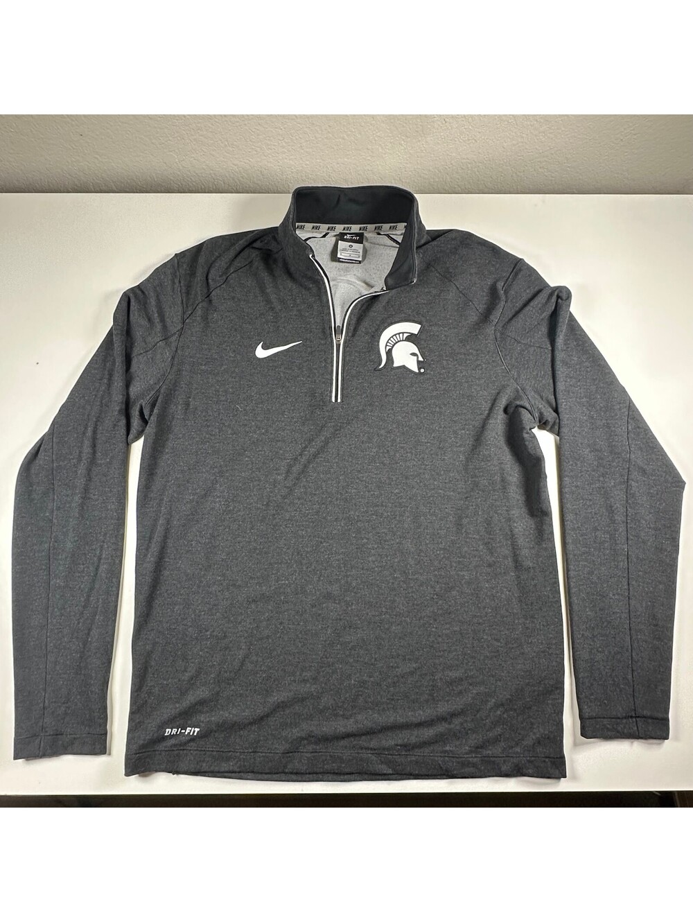 Womens Nike Michigan State Fleece 1/4 Zip M